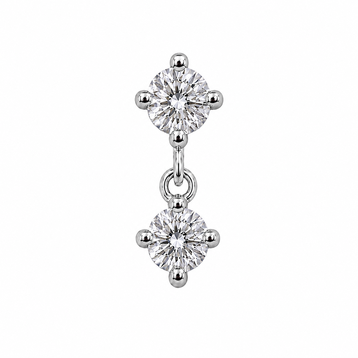 Starlight Duo Charm Threadless End