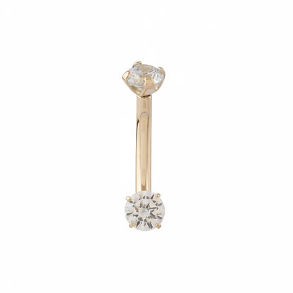 Navel Bar • Faceted Gem