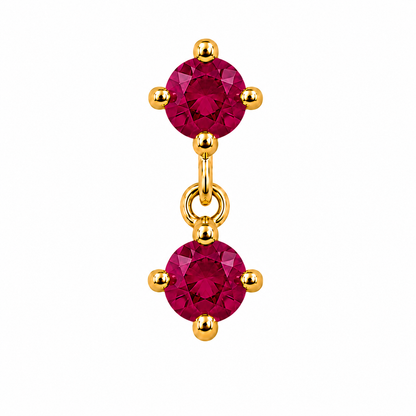 Starlight Duo Charm Threadless End
