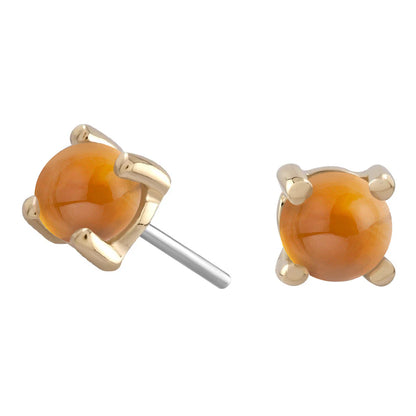 4 Prong • Cabochon Stone