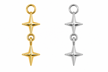 Celestial Star Drop Charm 2