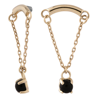 Hidden Helix • Faceted Stone