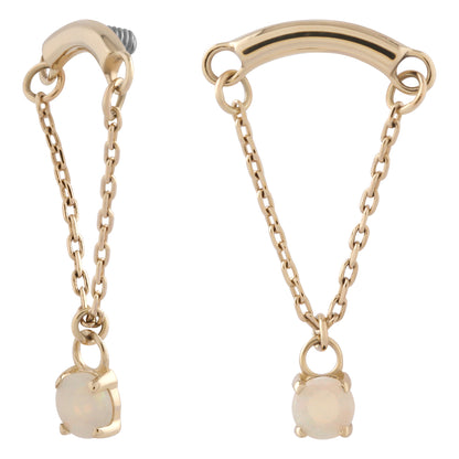 Hidden Helix • Faceted Stone