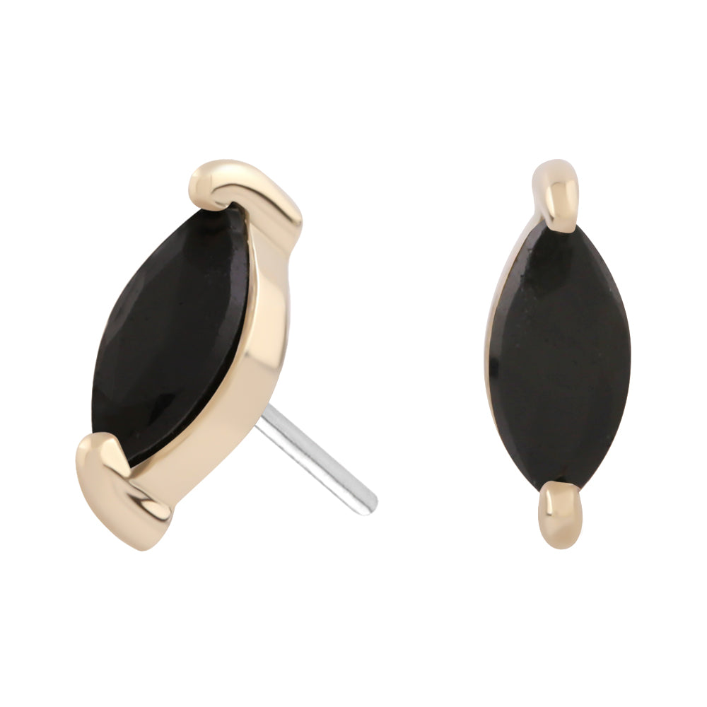 Marquise Single • Faceted Stone