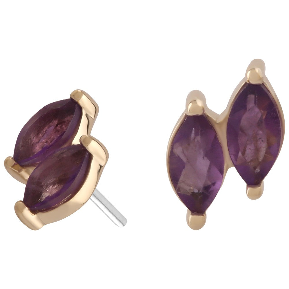 Marquise Duo Faceted