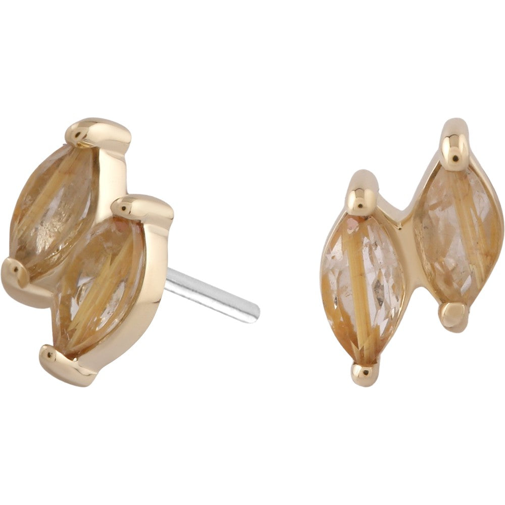 Marquise Duo Faceted