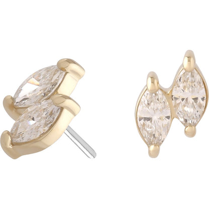 Marquise Duo Faceted