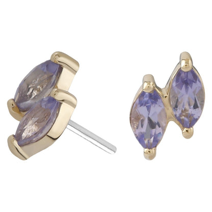 Marquise Duo Faceted