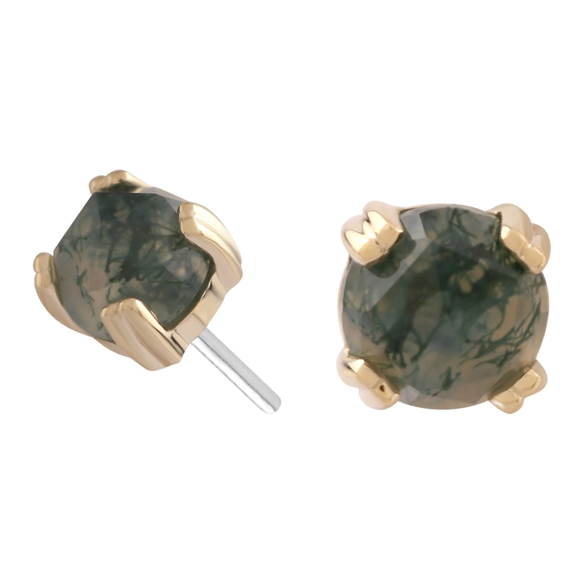 Double Trouble Prong • Rose Cut 3mm Gem