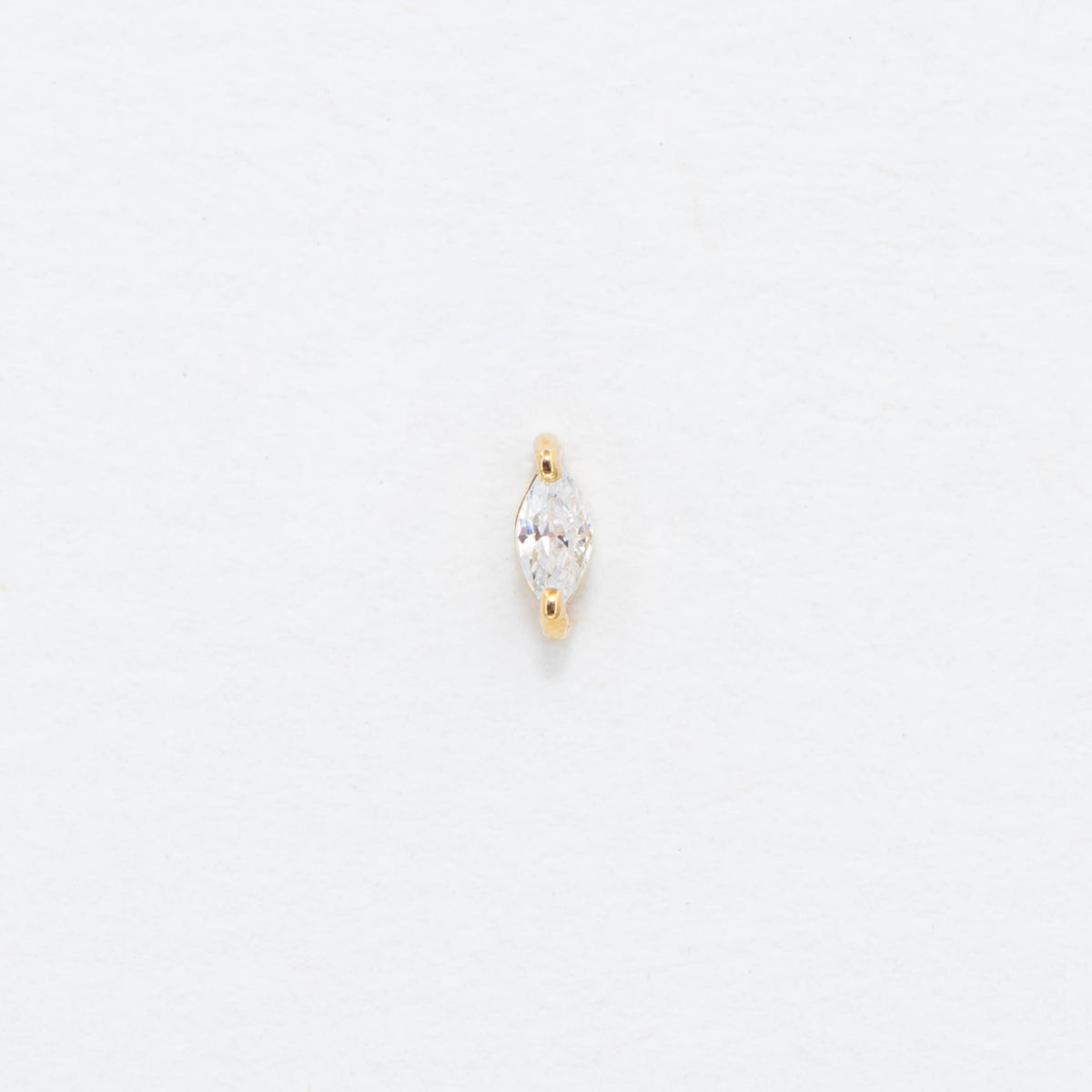 Marquise Single • Faceted Stone