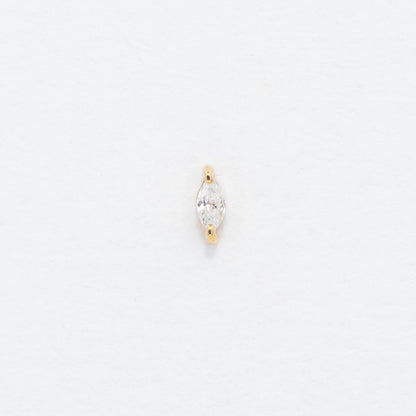 Marquise Single • Faceted Stone