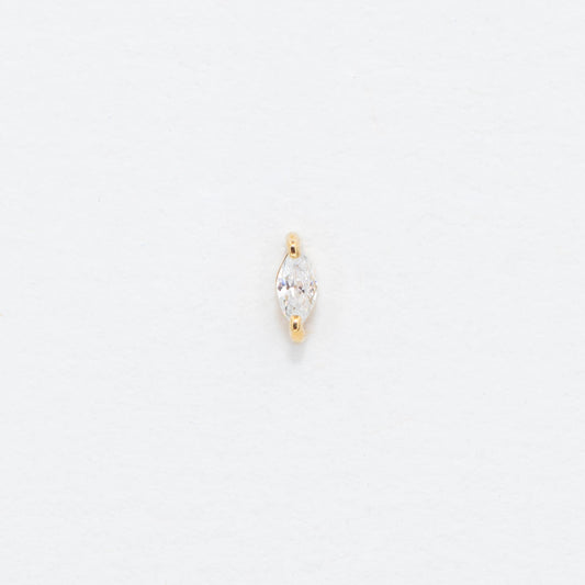 Marquise Single • Faceted Stone